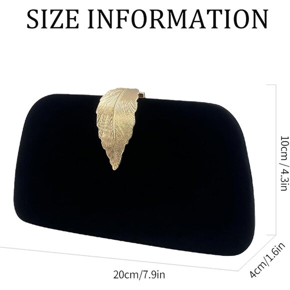 Evening Bag Small Clutch Purses Leopard Purse Formal Wedding Handbag for Women F - Picture 2 of 6